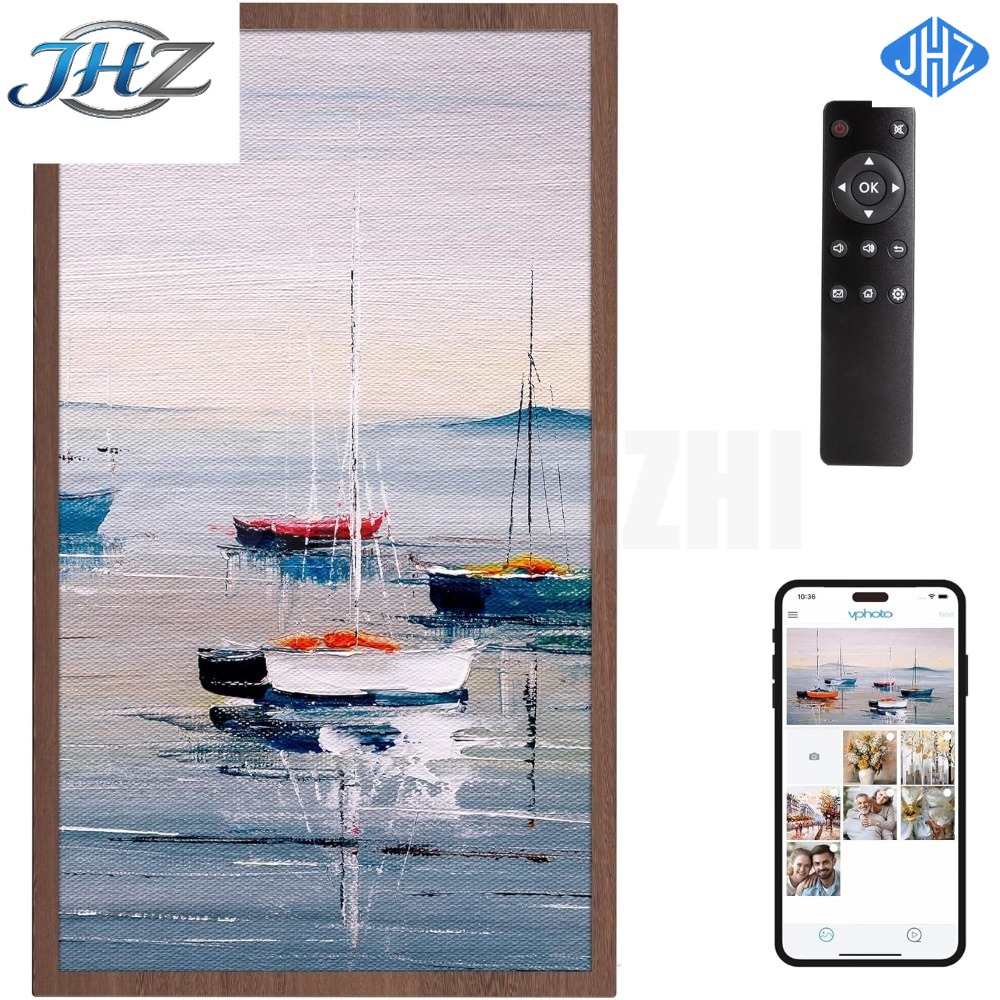 Digital Photo Frame Wifi - YENİ Büyük Dijital Resim Çerçevesi 21.5