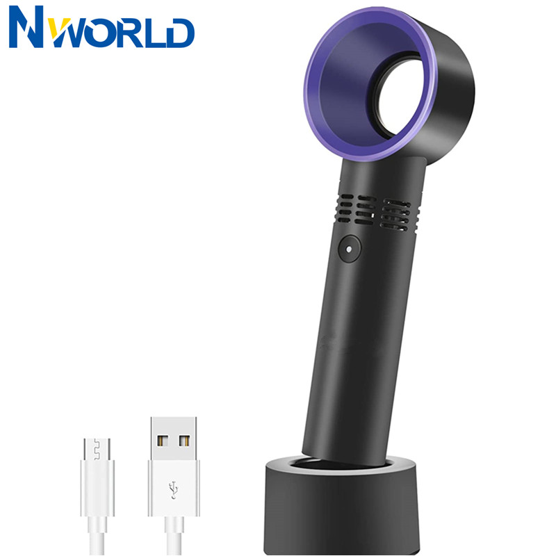Smart Electronics Gadgets For Home - USB şarj edilebilir Bladeless hiçbir yaprak