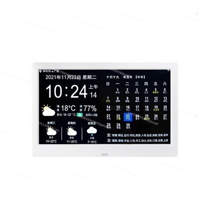 Digital Photo Frame Wifi - WiFi Hava Durumu Tahmini 10 inç