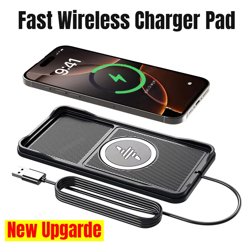 Portable Wifi Hotspot - Araba kablosuz şarj aleti pedi tabanı