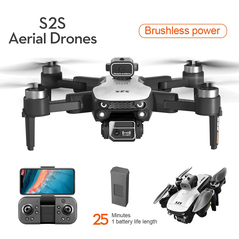 Yeni S2S Drone 8K Profesyonel  - Electronics New Gadgets incelemesi ve fiyatı