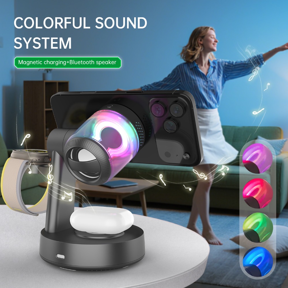 Qi2 25W RGB Işıklı Manyetik Ka - Portable Wifi Hotspot incelemesi ve fiyatı