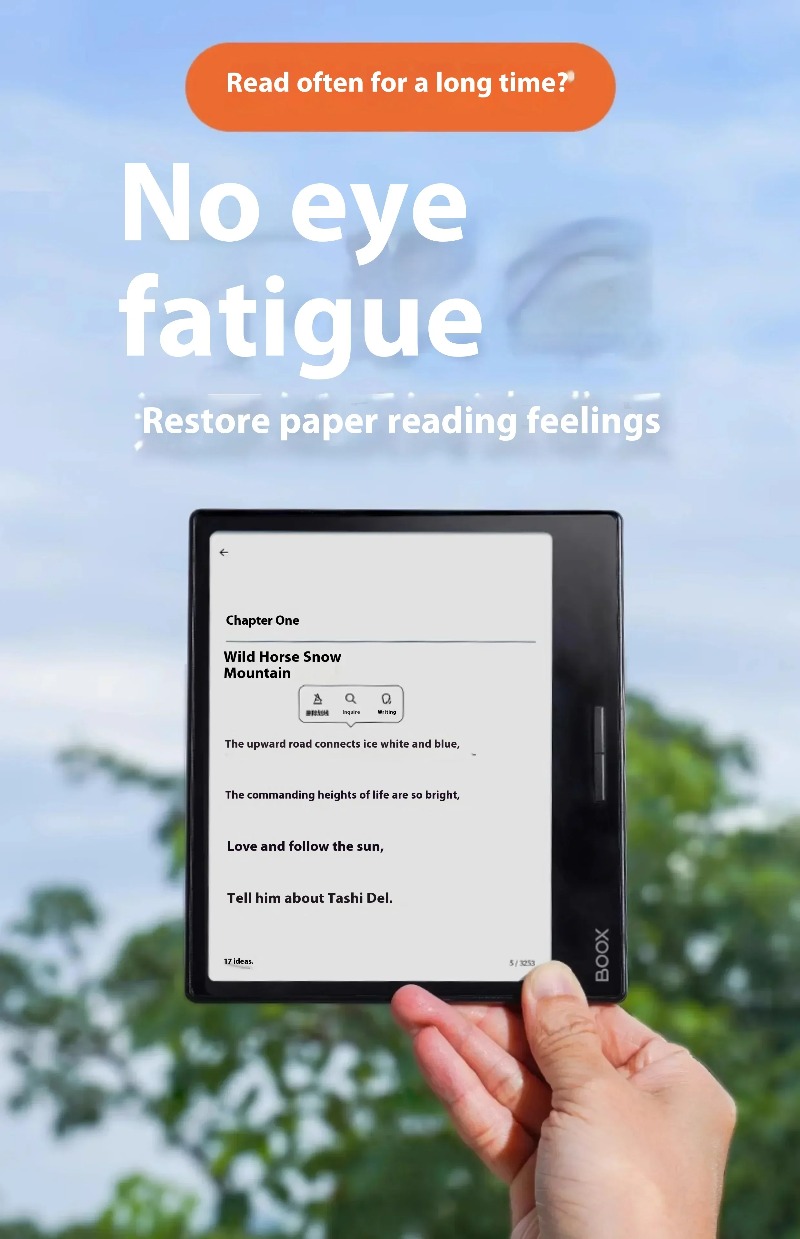 Leaf3 Hediye Kutusu 7 inç Okuy - E-Ink Tablet Reader incelemesi ve fiyatı