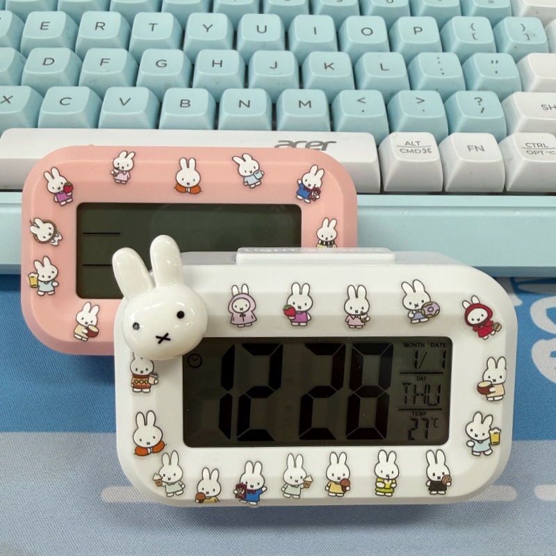 Kawaii Miffy Alarm DIY Sevimli - Digital Alarm Clock incelemesi ve fiyatı