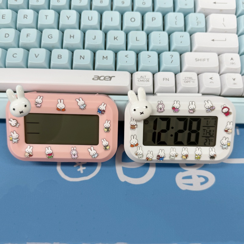 Kawaii Miffy Alarm DIY Sevimli - Digital Alarm Clock incelemesi ve fiyatı