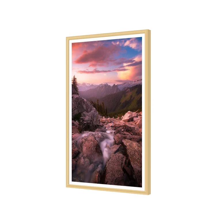 Ahşap Çerçeveli Sanatsal Resim - Digital Photo Frame Wifi incelemesi ve fiyatı