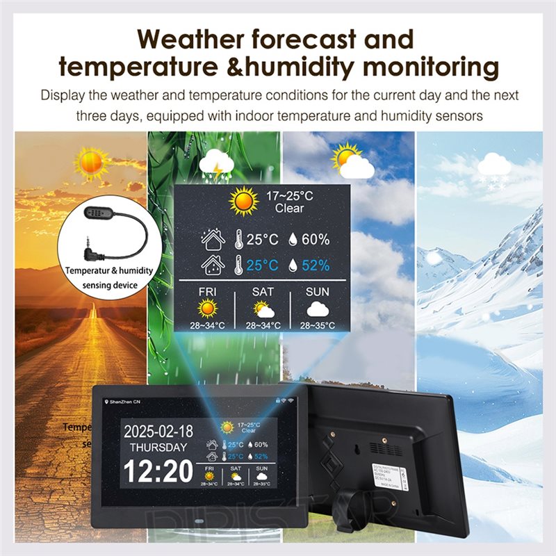 A37T-EU Fiş Uyumlu 10 İnç Akıl - Digital Photo Frame Wifi incelemesi ve fiyatı