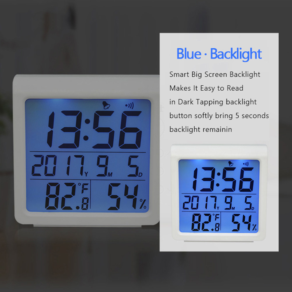 Dijital Ev Tipi Beyaz Işıklı T - Digital Alarm Clock incelemesi ve fiyatı
