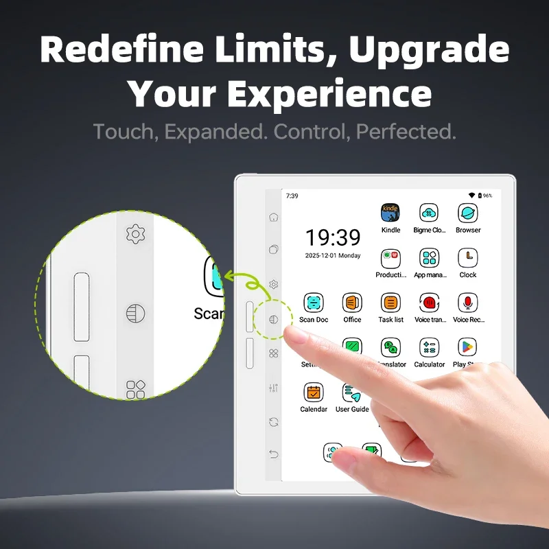 Bigme 751C S 7 inç Renkli E-Mü - E-Ink Tablet Reader incelemesi ve fiyatı