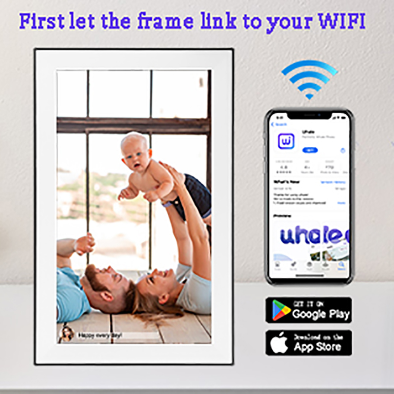 15,6 inç dahili 32GB WiFi Geni - Digital Photo Frame Wifi incelemesi ve fiyatı