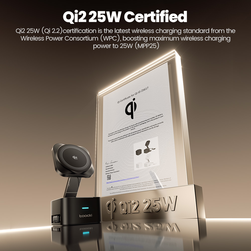 Toocki QI2.2 25W Kablosuz Şarj - Portable Wifi Hotspot incelemesi ve fiyatı