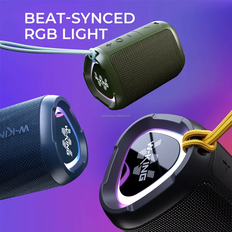 W-KING D110 RGB Kablosuz Bluet - Bluetooth Speaker Waterproof incelemesi ve fiyatı