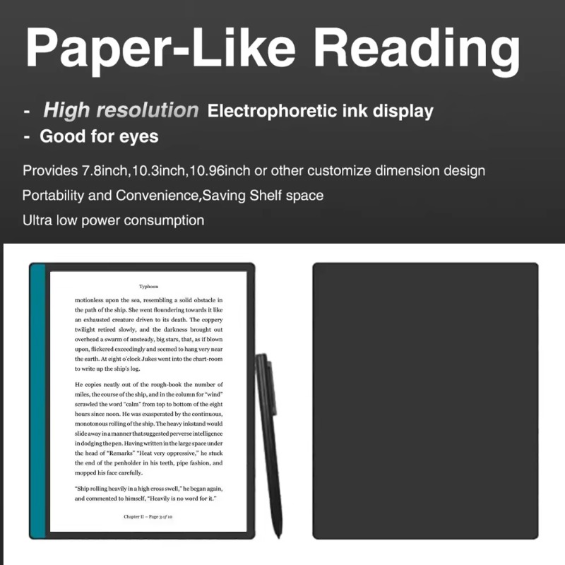 10.3 İnç E-Mürekkep Tablet Yaz - E-Ink Tablet Reader incelemesi ve fiyatı