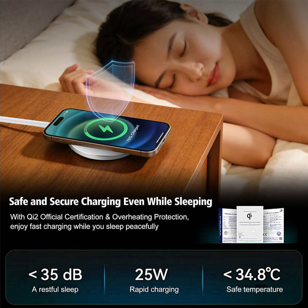 25W Qi2 Manyetik Kablosuz Şarj - Portable Wifi Hotspot incelemesi ve fiyatı